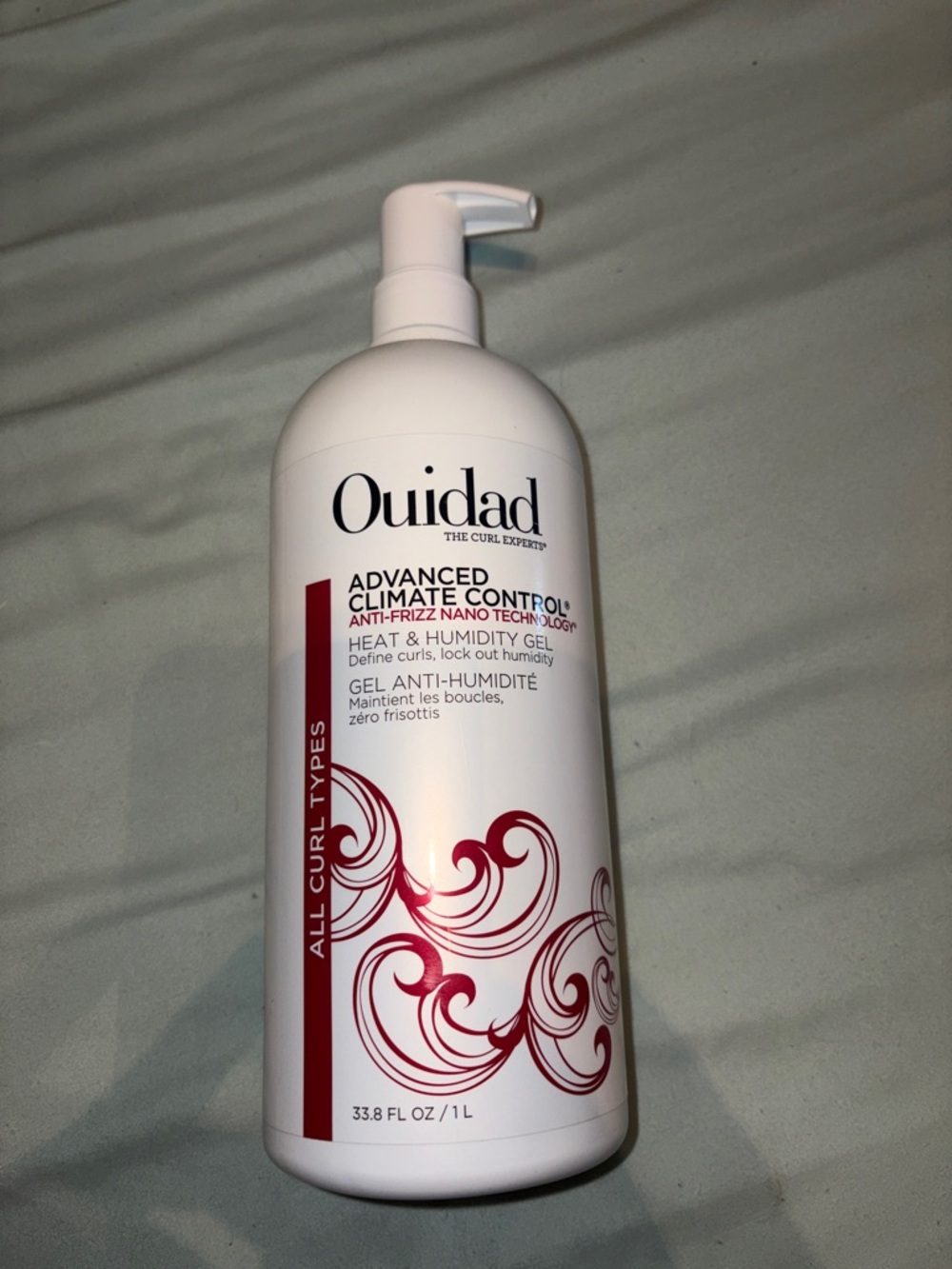 Ouidad Advanced Climate Control Heat & Humidity Gel - White and Red